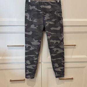 Sweaty Betty Gray Camo Leggings